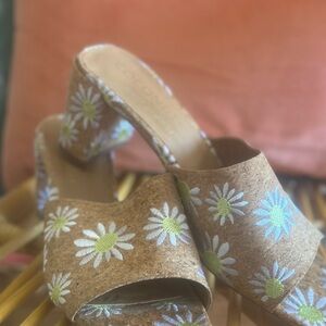 Coconuts by Matisse Daisy Cork Mules